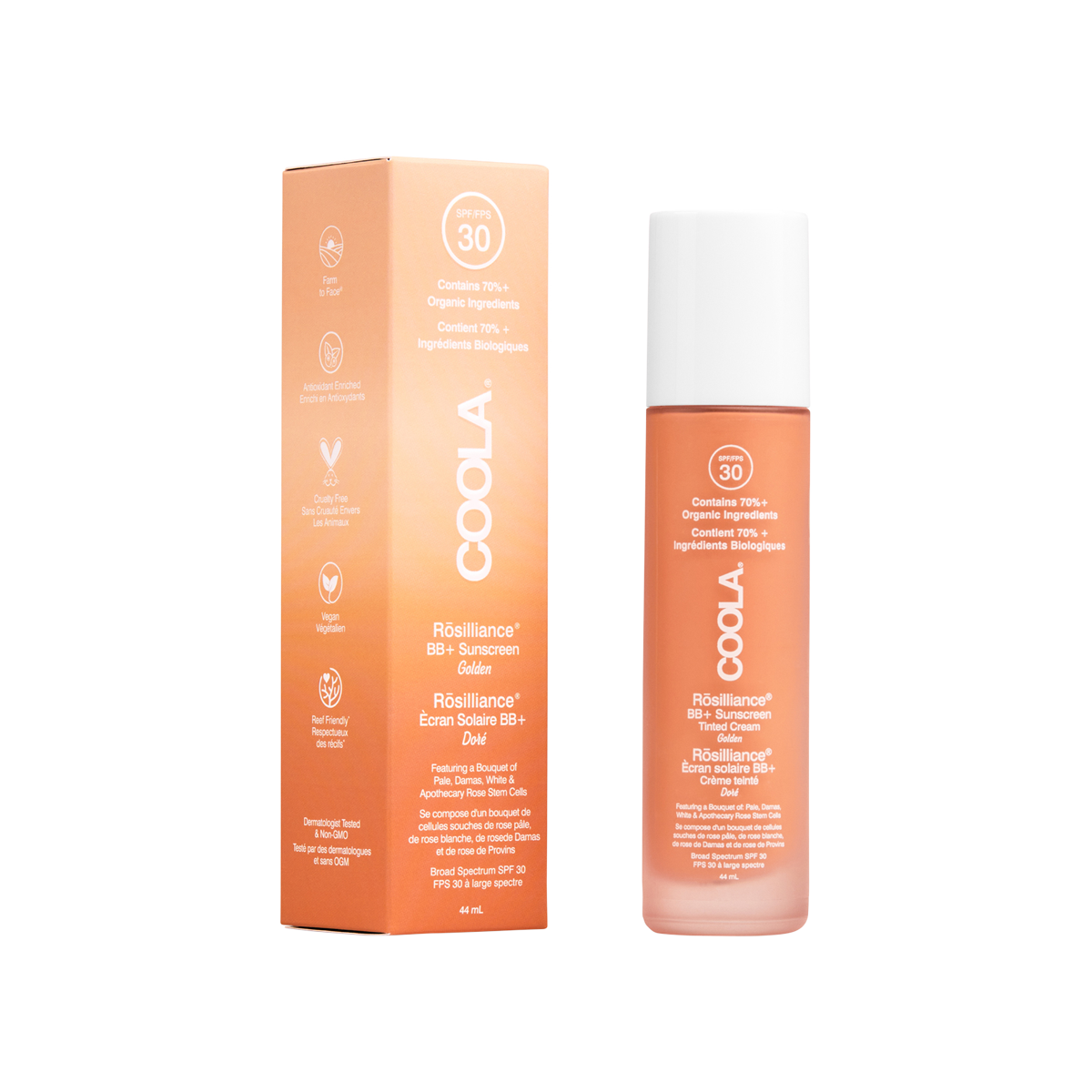 COOLA Suncare Mineral Rosiliance BB+ Cream Golden