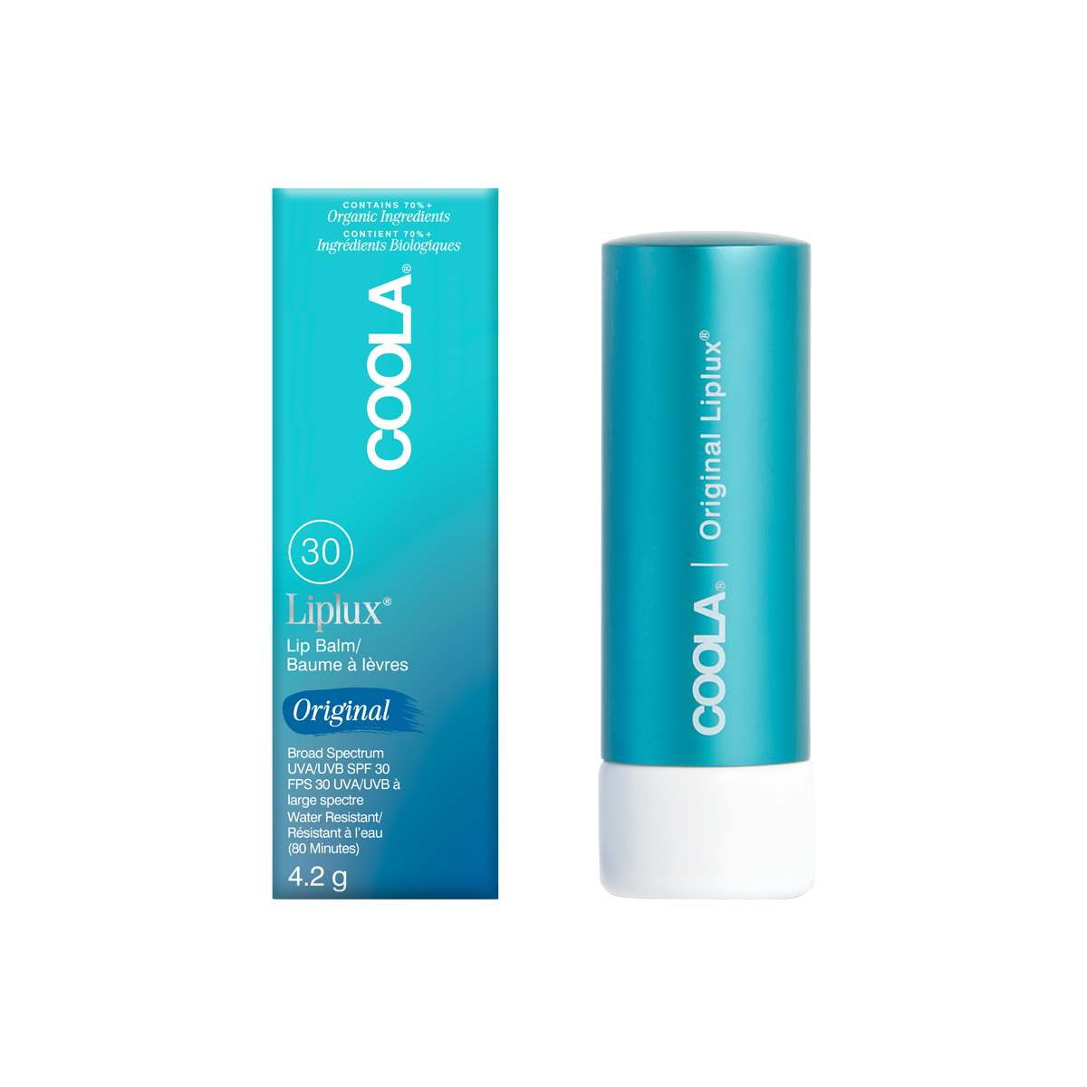 COOLA Suncare Classic Liplux Lip Balm Original SPF 30