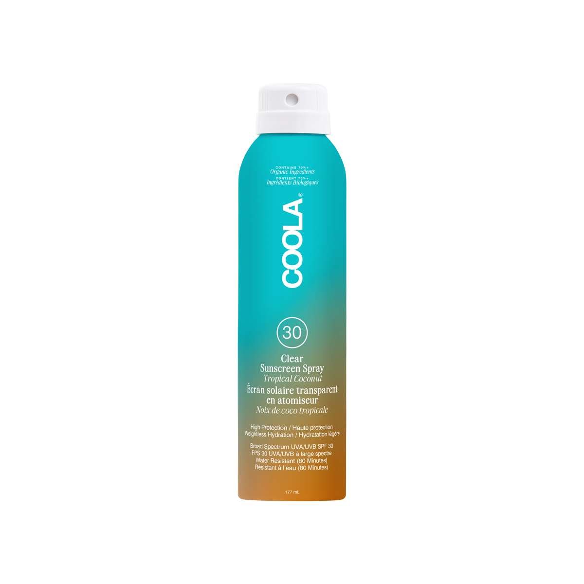 COOLA Suncare Classic Body Spray SPF Tropical Coconut