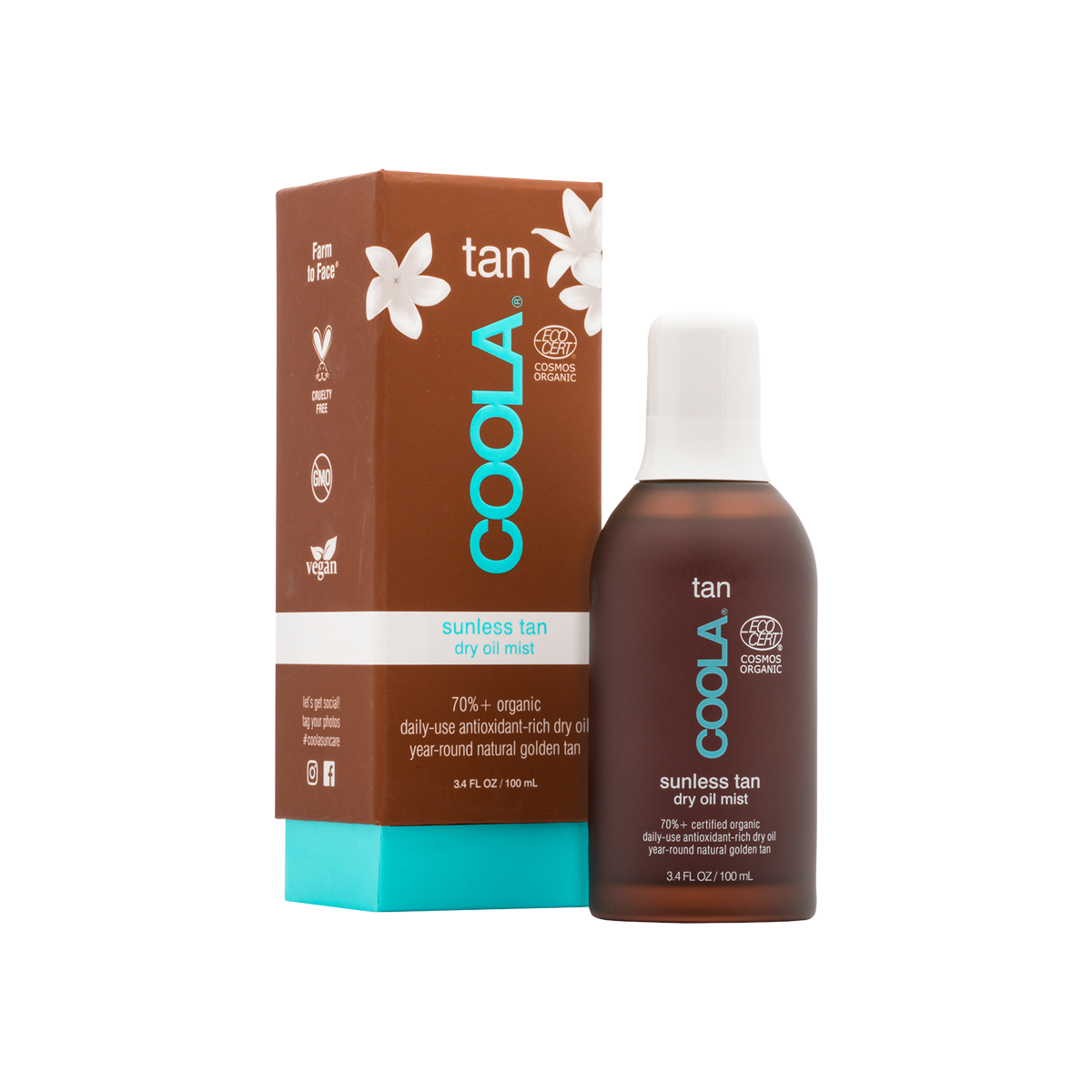 COOLA Suncare Sunless Tan Dry Oil Mist